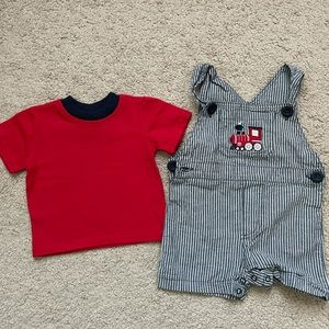 Baby Boy Overall Set